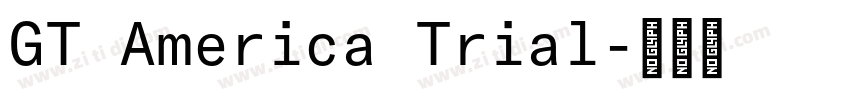 GT America Trial字体转换